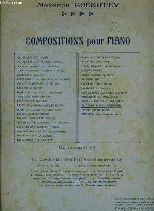 Seller image for COMPOSITIONS POUR PIANO for sale by Le-Livre