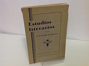 Imagen del vendedor de ESTUDIOS LITERARIOS 1902 1908 RUIZ AMADO RAMON 1934 a la venta por LIBRERIA ANTICUARIA SANZ