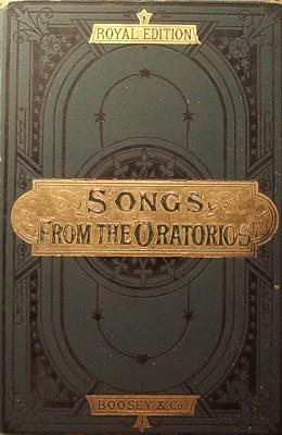 Imagen del vendedor de Songs From The Oratorios a la venta por Marlowes Books and Music