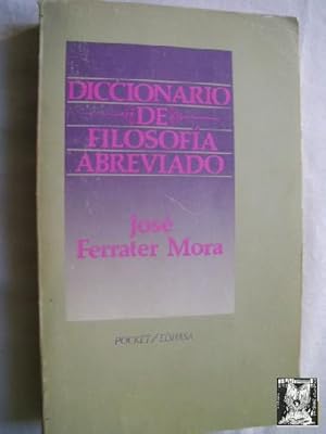 DICCIONARIO DE FILOSOFÍA ABREVIADO