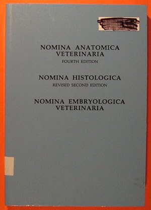 Seller image for Nomina Anatomica Veterinaria/Nomina Histologica/Nomina Embryologica Veterinaria for sale by Pistil Books Online, IOBA