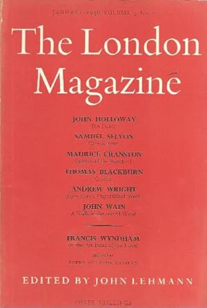 Image du vendeur pour The London Magazine: January 1958 Volume 5 No. 1 mis en vente par Ripping Yarns