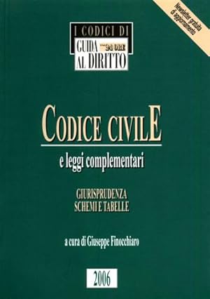 Immagine del venditore per Codice Civile e leggi complementari. Giurisprudenza schemi e tabelle. venduto da FIRENZELIBRI SRL