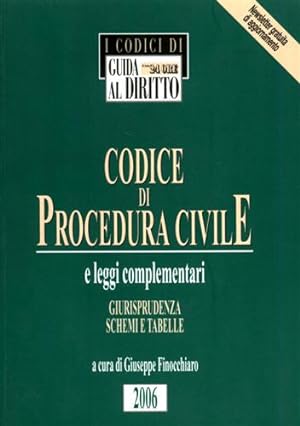 Immagine del venditore per Codice di Procedura Civile e leggi complementari. Giurisprudenza Schemi e Tabelle. venduto da FIRENZELIBRI SRL