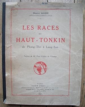 Imagen del vendedor de Les RACES du HAUT-TONKIN de Phong-Tho  LANG-SO'N a la venta por Liseronsblancs