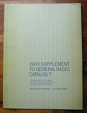 Image du vendeur pour 1969 Supplement to General Radio Catalog T. mis en vente par Monkey House Books
