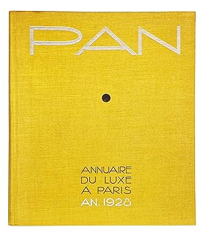 PAN. ANNUAIRE DU LUXE A PARIS. AN 1928