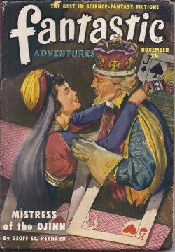 Immagine del venditore per FANTASTIC ADVENTURES: November, Nov. 1950 venduto da Books from the Crypt