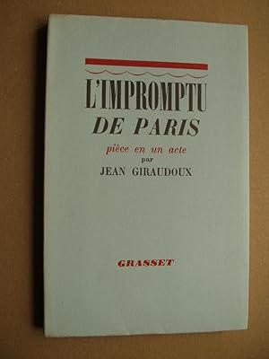 Seller image for L' Impromptu de Paris [ Exemplaire sur Alfa ] for sale by Pascal Coudert