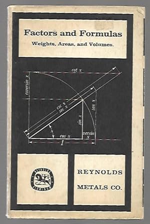 Seller image for Factors and Formulas Weights, Areas, and Volumes for sale by K. L. Givens Books