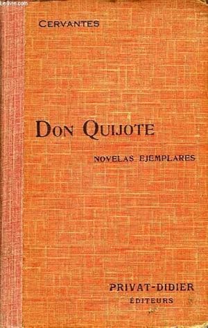 Seller image for D. QUIJOTE DE LA MANCHA, NOVELAS EJEMPLARES for sale by Le-Livre