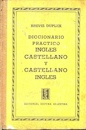 Seller image for DICCIONARIO PRACTICO INGLES CASTELLANO Y CASTELLANO INGLES for sale by Libreria 7 Soles