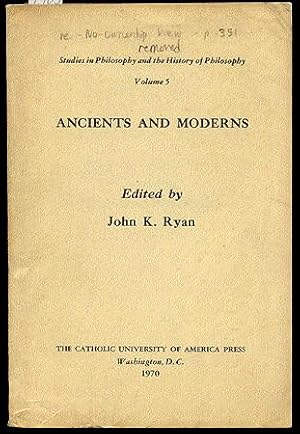 Ancients and Moderns