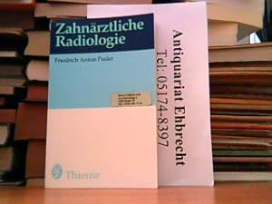 Seller image for Zahnrztliche Radiologie. for sale by Antiquariat Ehbrecht - Preis inkl. MwSt.