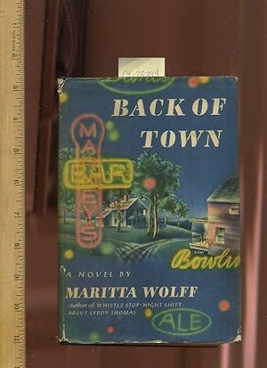 Seller image for Back of Town : A Novel for sale by GREAT PACIFIC BOOKS