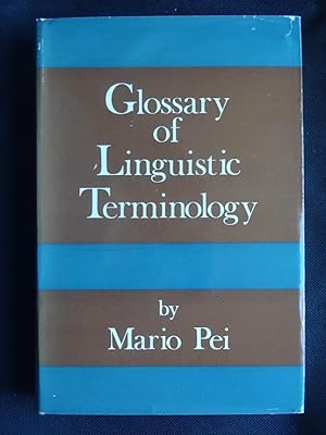 GLOSSARY OF LINGUISTIC TERMINOLOGY