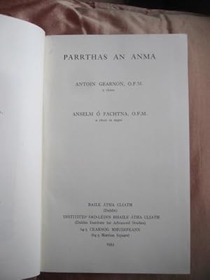 Parrthas an Anma, Antoin Gearnan OFM (a chum)