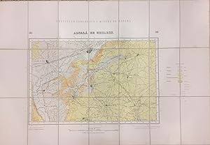 Mapa del Instituto Geológico y Minero de España. Alcalá de Henares. Escala 1: 50.000. Hoja nº 560...