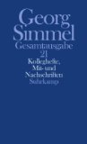 Seller image for Gesamtausgabe in 24 Bnden: Band 21: Kolleghefte und Mitschriften: Bd. 21 / Georg Simmel for sale by Licus Media