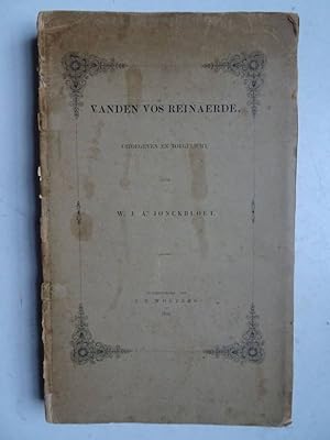 Image du vendeur pour Vanden Vos Reinaerde. mis en vente par Antiquariaat De Boekenbeurs