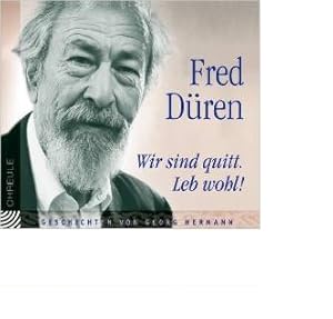 Imagen del vendedor de Wir sind quitt. Leb wohl! CD. . Geschichten von Georg Hermann (Ohreule) a la venta por Herr Klaus Dieter Boettcher