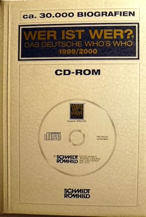 Wer ist Wer? 38. Ausgabe 1999/2000. CD- ROM für DOS ab 3.3/ Windows ab 3.1