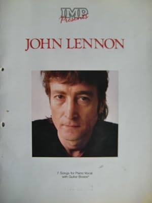 IMP presents John Lennon: 7 songs for piano vocal with guitar boxes