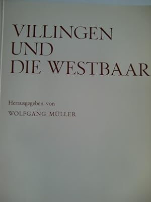 Bild des Verkufers fr Villingen und die Westbar zum Verkauf von Herr Klaus Dieter Boettcher
