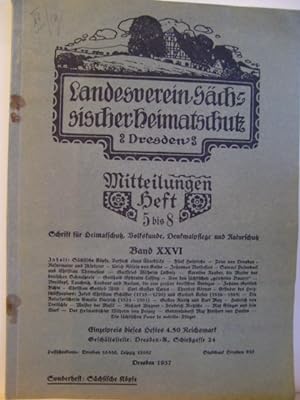 Bild des Verkufers fr Mitteilungen,Band XXIII.1934.Heft 5-8 (1 Heft) zum Verkauf von Herr Klaus Dieter Boettcher