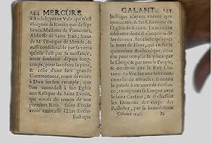 Mercure Galant dedie a Monseigneur le Dauphin. Octobre 1698.