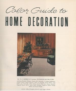Color guide to home decoration.