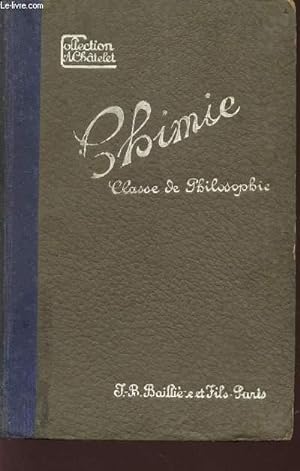 Immagine del venditore per CHIMIE - CLASSE DE PHILOSOPHIE / COLLECTION SCIENTIFIQUE. venduto da Le-Livre