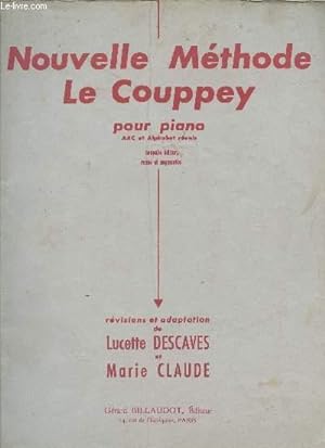 Image du vendeur pour NOUVELLE METHODE LE COUPPEY POUR PIANO - ABC ET ALPHABET REUNIS. mis en vente par Le-Livre