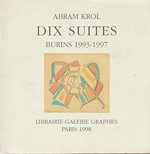 Seller image for Dix suites : Burins, 1993-1997 for sale by JLG_livres anciens et modernes