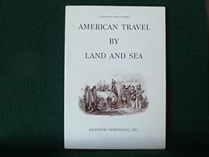 Image du vendeur pour AMERICAN TRAVEL BY LAND AND SEA mis en vente par Glenn Books, ABAA, ILAB