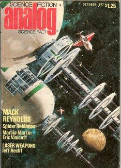 Imagen del vendedor de ANALOG Science Fiction/ Science Fact: October, Oct. 1977 a la venta por Books from the Crypt