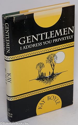 Bild des Verkufers fr Gentlemen, I Address You Privately zum Verkauf von Bolerium Books Inc.