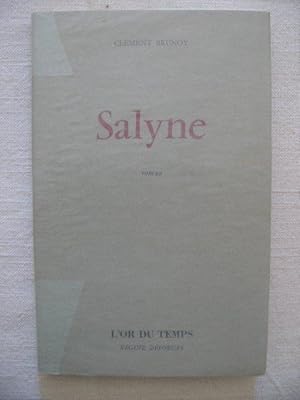 Image du vendeur pour Salyne mis en vente par Tant qu'il y aura des livres