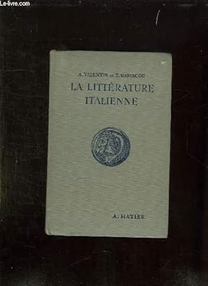 Seller image for LA LITTERATURE ITALIENNE PAR LES TEXTES. 12em EDITION. for sale by Le-Livre