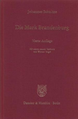 Seller image for Die Mark Brandenburg : Bd. I-V in einem Band for sale by AHA-BUCH GmbH