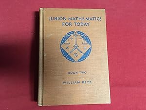JUNIOR MATHEMATICS FOR TODAY BOOK TWO