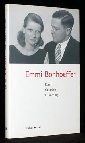 Bild des Verkufers fr Emmi Bonhoeffer. Essay, Gesprch, Erinnerung. zum Verkauf von Antiquariat Stefan Wulf