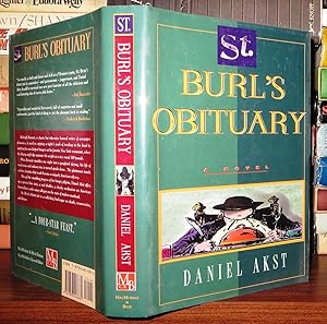 Seller image for ST. BURL'S OBITUARY for sale by Rare Book Cellar