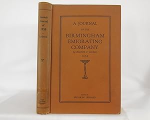 Seller image for A Journal of the Birmingham Emigrating Company for sale by Pacific Coast Books, ABAA,ILAB