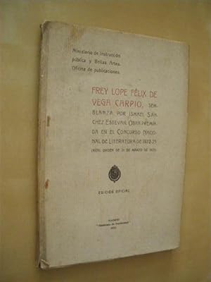 Bild des Verkufers fr FREY LOPE FELIX DE VEGA CARPIO. (SEMBLANZA DE LOPE DE VEGA) zum Verkauf von LIBRERIA TORMOS