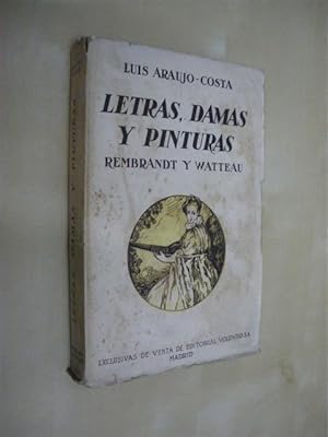 Seller image for LETRAS, DAMAS Y PINTURAS for sale by LIBRERIA TORMOS