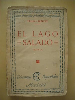 Imagen del vendedor de EL LAGO SALADO a la venta por LIBRERIA TORMOS