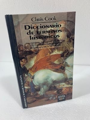 Image du vendeur pour DICCIONARIO DE TERMINOS HISTORICOS CHRIS COOK mis en vente par LIBRERIA ANTICUARIA SANZ