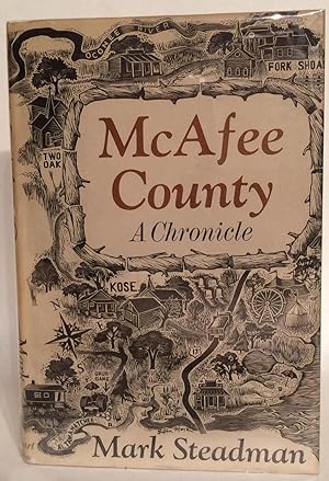 McAfee County: A Chronicle. With LETTER.
