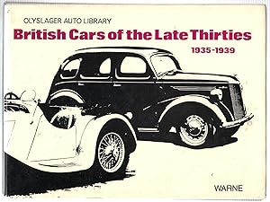 Bild des Verkufers fr British Cars of the Late Thirties 1935-1939 zum Verkauf von Michael Moons Bookshop, PBFA